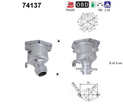Catalyseur Nissan MICRA III · Nissan MICRA C+C III · Nissan NOTE