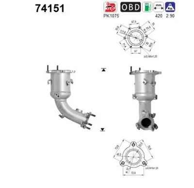 Catalyseur Nissan MURANO I