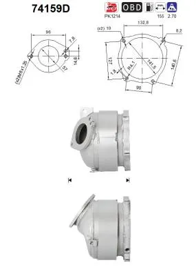 Catalyseur Nissan QASHQAI I