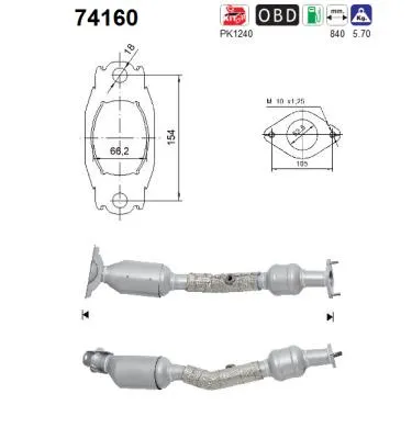Catalyseur Nissan MICRA C+C III · Nissan MICRA III · Nissan NOTE
