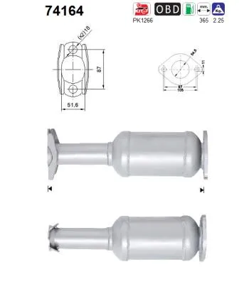 Catalyseur Nissan NOTE