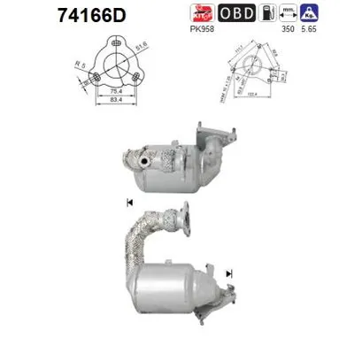 Catalyseur Nissan X-TRAIL II · Nissan QASHQAI I · Renault KOLEOS I