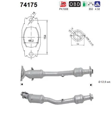 Catalyseur Nissan JUKE · Nissan JUKE Van