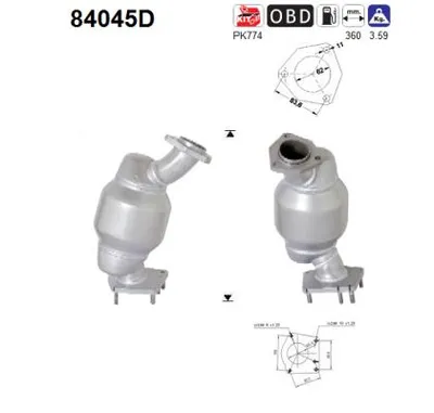 Catalyseur Saab 9-3
