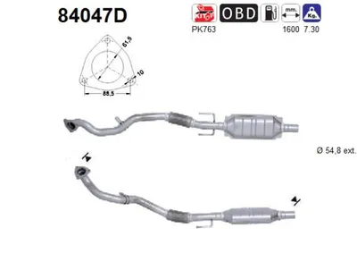 Catalyseur Opel VECTRA C Estate · Opel VECTRA C · Opel VECTRA C GTS