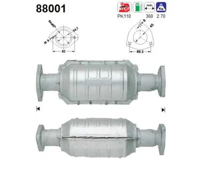 Catalyseur Skoda FAVORIT · Skoda FAVORIT Forman · Skoda FELICIA I
