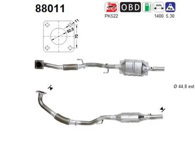 Catalyseur Seat IBIZA II · Skoda FABIA I · Skoda FABIA I Combi