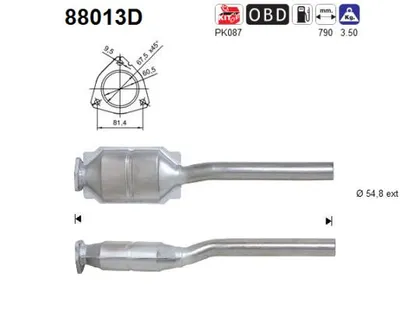 Catalyseur Vw BORA Variant · Vw BORA I · Vw GOLF IV Variant