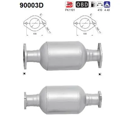 Catalyseur Ssangyong REXTON / REXTON II