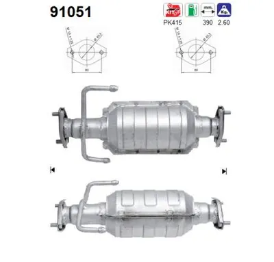 Catalyseur Suzuki ALTO IV
