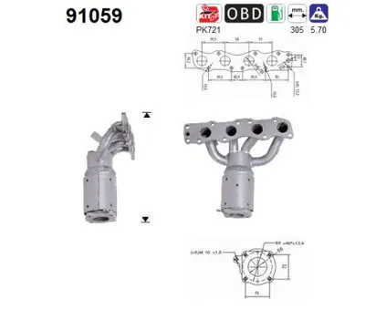 Catalyseur Suzuki IGNIS I