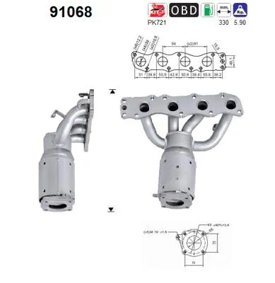 Catalyseur Suzuki LIANA Hatchback · Suzuki LIANA