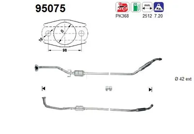 Catalyseur Toyota PASEO Coupe · Toyota PASEO Convertible