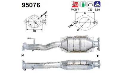 Catalyseur Toyota RAV 4 I · Toyota RAV 4 I Cabrio