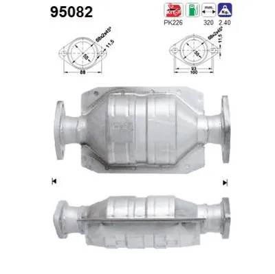 Catalyseur Toyota STARLET · Toyota COROLLA · Toyota COROLLA Liftback