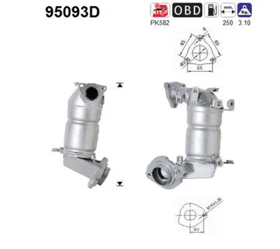 Catalyseur Toyota RAV 4 II