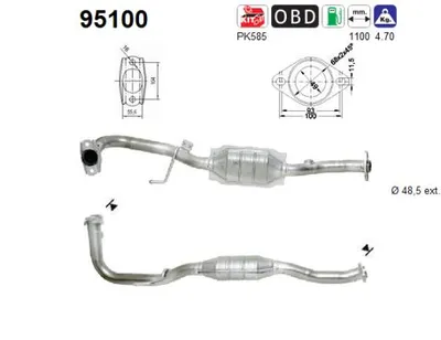 Catalyseur Toyota AVENSIS Liftback · Toyota AVENSIS · Toyota AVENSIS Estate
