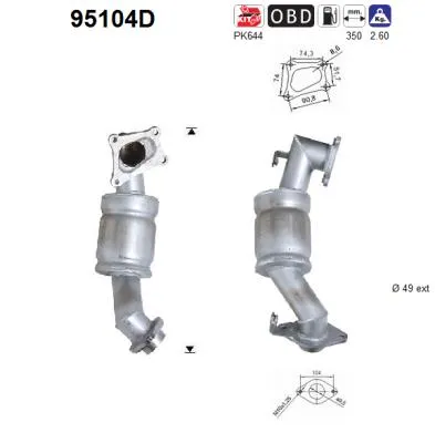 Catalyseur Toyota YARIS · Toyota YARIS VERSO