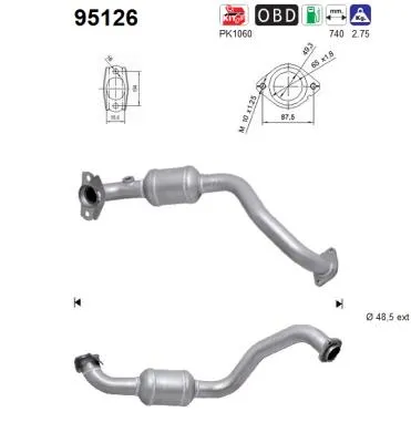 Catalyseur Toyota AURIS