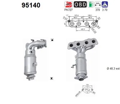 Catalyseur Toyota YARIS · Toyota YARIS / VIOS Saloon
