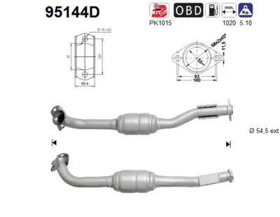 Catalyseur Toyota HILUX VI Pickup · Toyota HIACE IV Bus · Toyota HIACE V Van