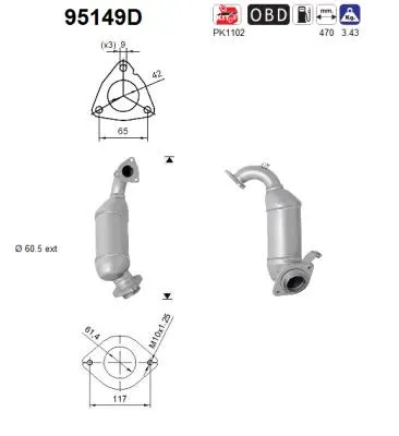 Catalyseur Toyota YARIS