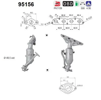 Catalyseur Toyota YARIS · Toyota YARIS Hatchback Van