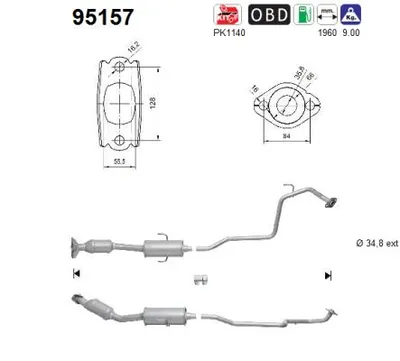 Catalyseur Toyota YARIS · Toyota YARIS Hatchback Van