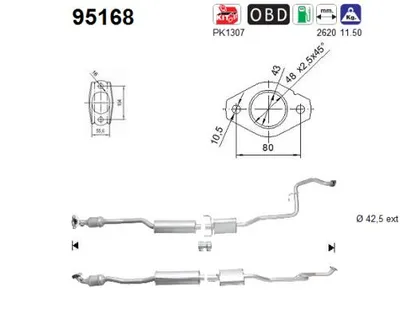 Catalyseur Toyota YARIS · Toyota YARIS / VIOS III Saloon · Toyota YARIS Hatchback Van