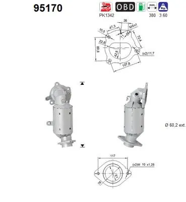Catalyseur Toyota AURIS · Toyota AURIS Estate · Toyota C-HR