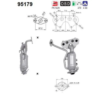 Catalyseur Toyota YARIS · Toyota YARIS Hatchback Van