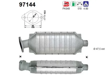 Catalyseur Volvo S40 I · Volvo V40 Estate