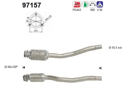 Catalyseur Volvo 240 · Volvo 240 Kombi