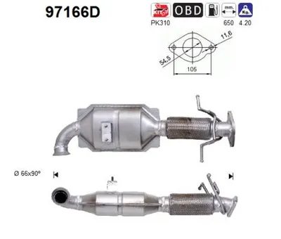 Catalyseur Volvo S40 II · Volvo V50 · Volvo C30