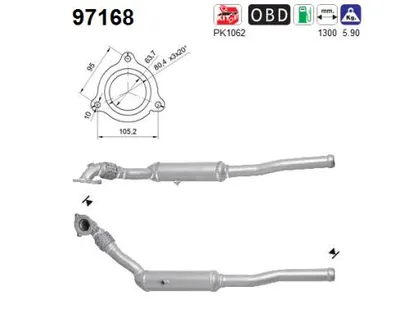 Catalyseur Volvo C70 I Convertible