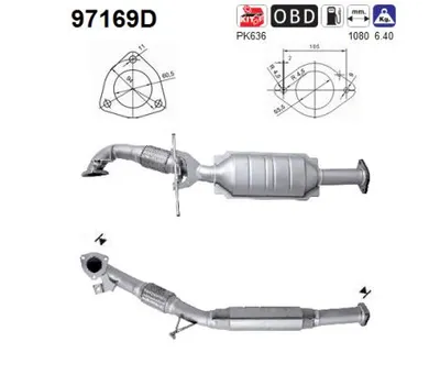 Catalyseur Volvo XC90 I