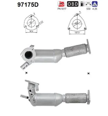 Catalyseur Volvo V70 II · Volvo S60 I