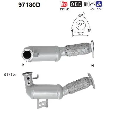 Catalyseur Volvo V60 I · Volvo S60 II · Volvo XC60 I SUV