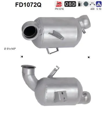 Filtre à particules / à suie, échappement Mercedes-Benz C-CLASS · Mercedes-Benz E-CLASS · Mercedes-Benz C-CLASS T-Model
