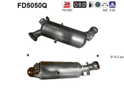 Filtre à particules / à suie, échappement Mercedes-Benz E-CLASS T-Model · Mercedes-Benz E-CLASS