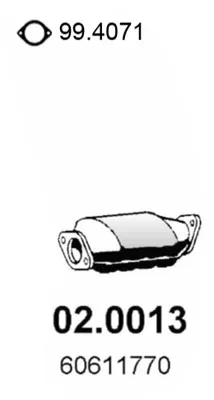 Catalyseur Alfa Romeo 145 · Alfa Romeo 155 · Alfa Romeo 146