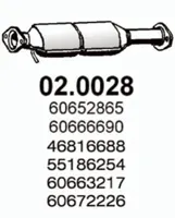 Catalyseur Alfa Romeo 156 · Alfa Romeo 156 Sportwagon · Alfa Romeo 147