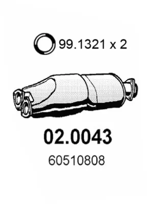 Catalyseur Alfa Romeo 164