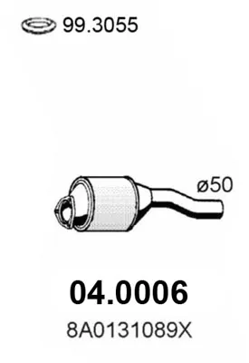 Catalyseur Audi 80 B4 Saloon · Audi 80 B4 Avant · Audi 80 B3 Saloon