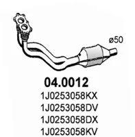 Catalyseur Audi A3 · Seat TOLEDO II · Seat LEON