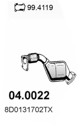 Catalyseur Audi A4 B5 · Audi A4 B5 Avant · Vw PASSAT B3/B4 Variant
