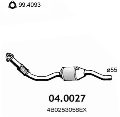 Catalyseur Audi A4 B5 · Audi A6 C5 · Audi A6 C5 Avant