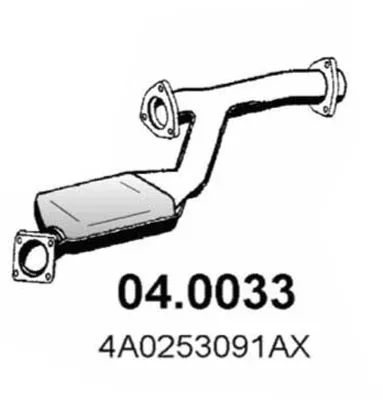 Catalyseur ASSO 01.01033