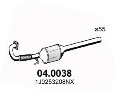 Catalyseur Audi A3 · Seat TOLEDO II · Seat LEON