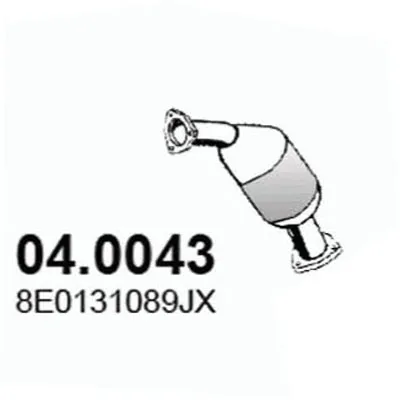 Catalyseur Audi A4 B6 · Audi A4 B6 Avant · Audi A4 B6 Convertible